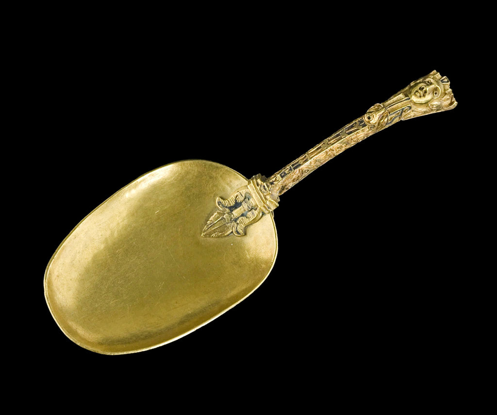Elaborate Gold Spoon