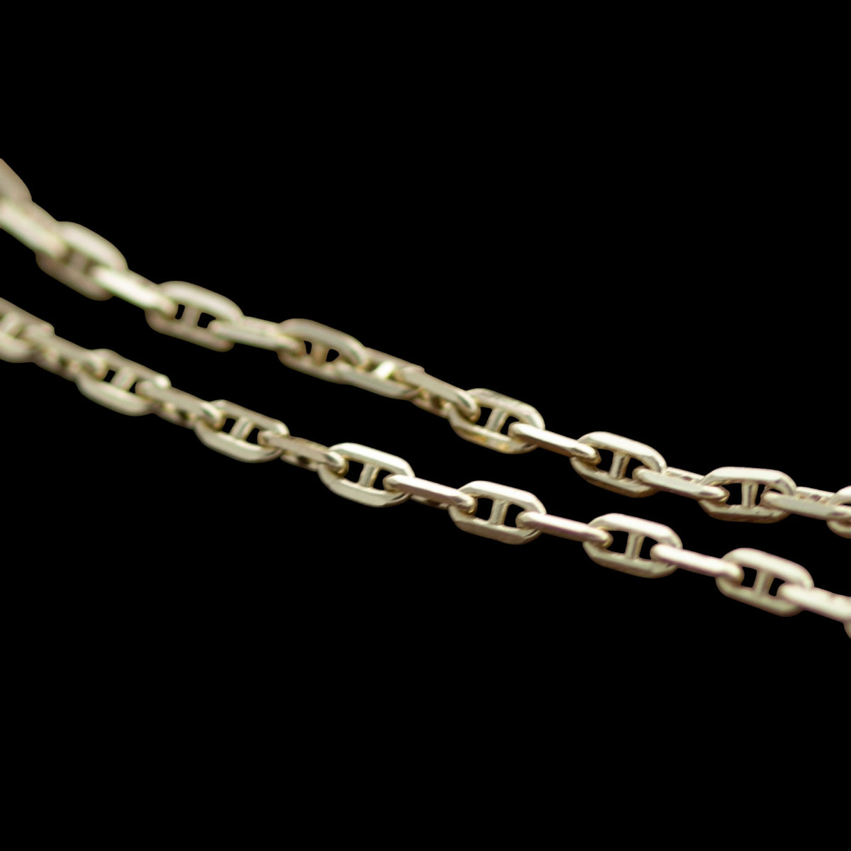 14K Solid Gold Anchor Chain 060 1.5MM - Delicate Gold Chain | MFST