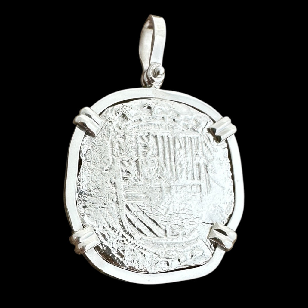 Sao Jose Shipwreck Coin Pendant in Silver #05SJ-000221