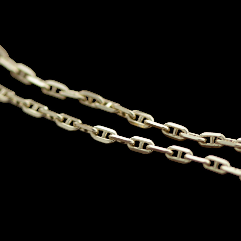 14K Solid Gold Anchor Chain 060 1.5MM - Delicate Gold Chain | MFST