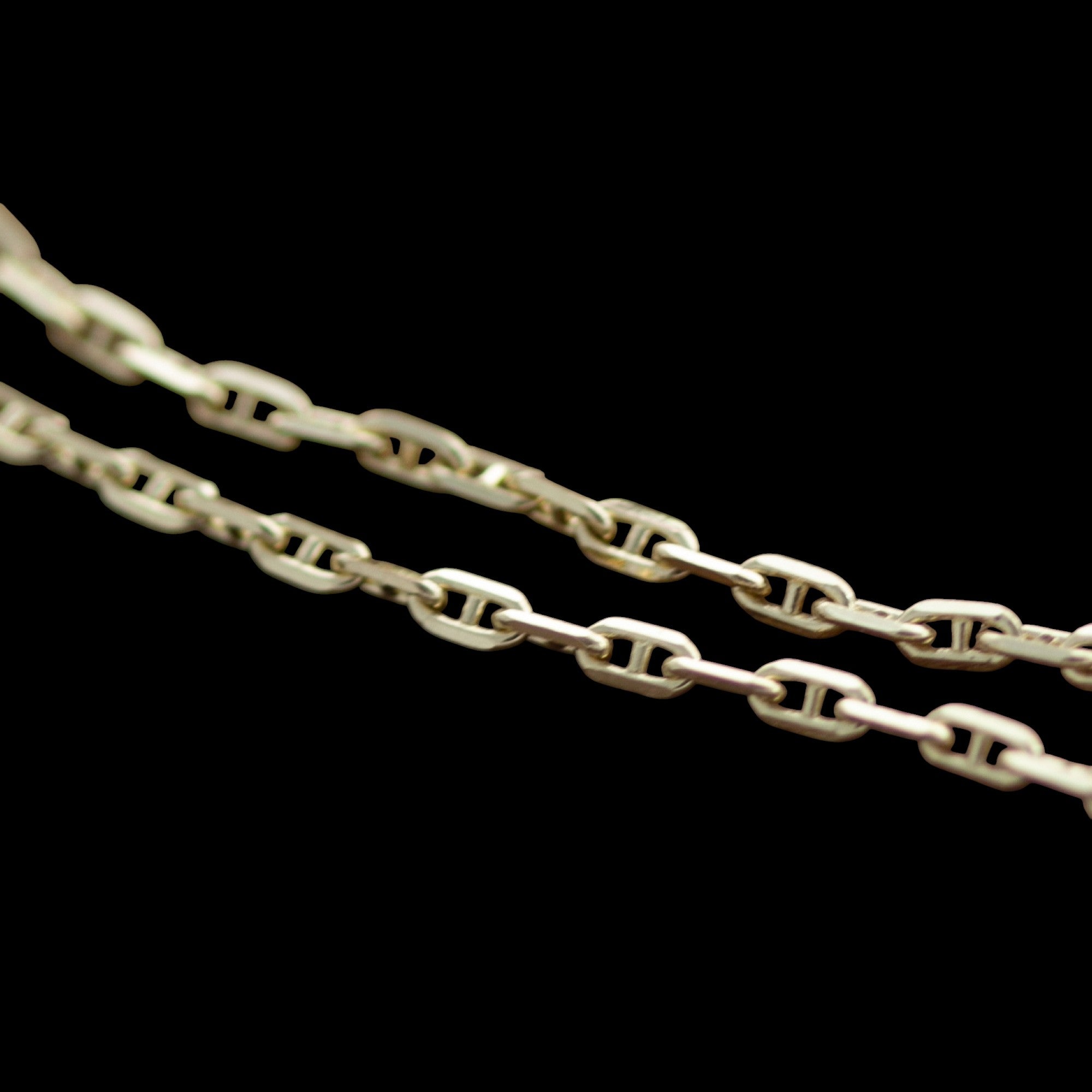 14K Solid Gold Anchor Chain 060 1.5MM - Delicate Gold Chain | MFST