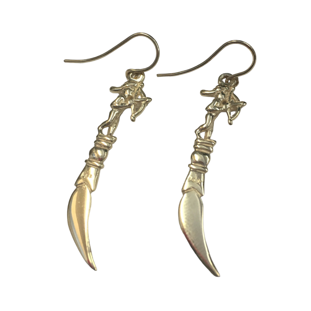 Rattlesnake clearance fang earrings