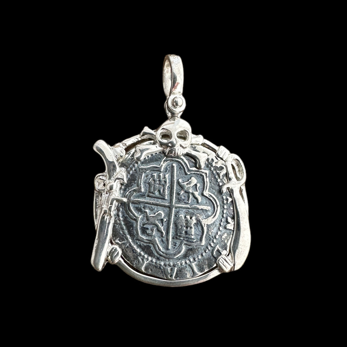 Tales of the ATOCHA - Atocha Re-creation Coin Pendant in Sterling Silv ...