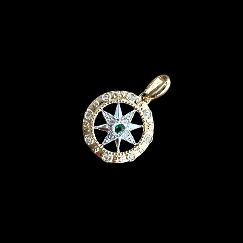 Compass Rose Jewelry Collection | Gold & Silver Nautical Pendants - Mel ...