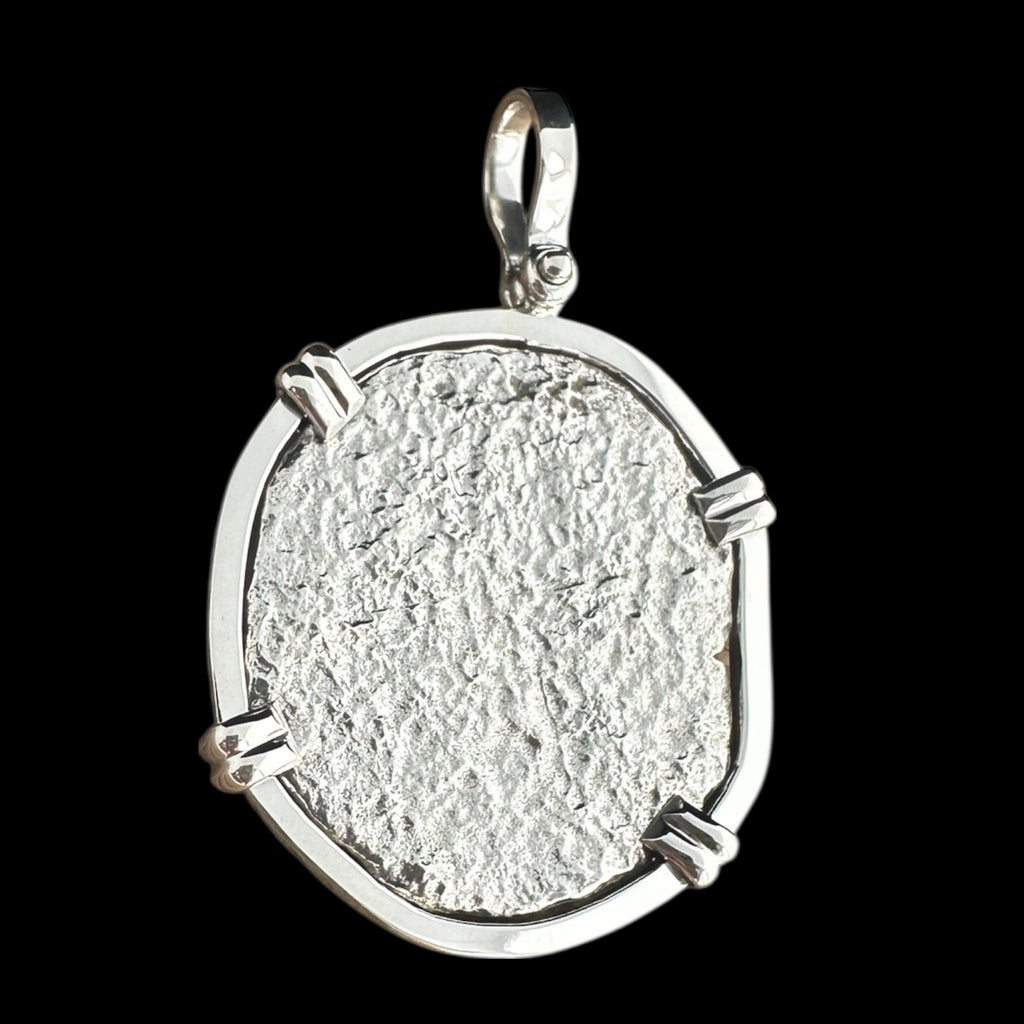 Atocha Shipwreck Coin Pendant in Silver, Grade 4, 8 Reales  #85A-131850