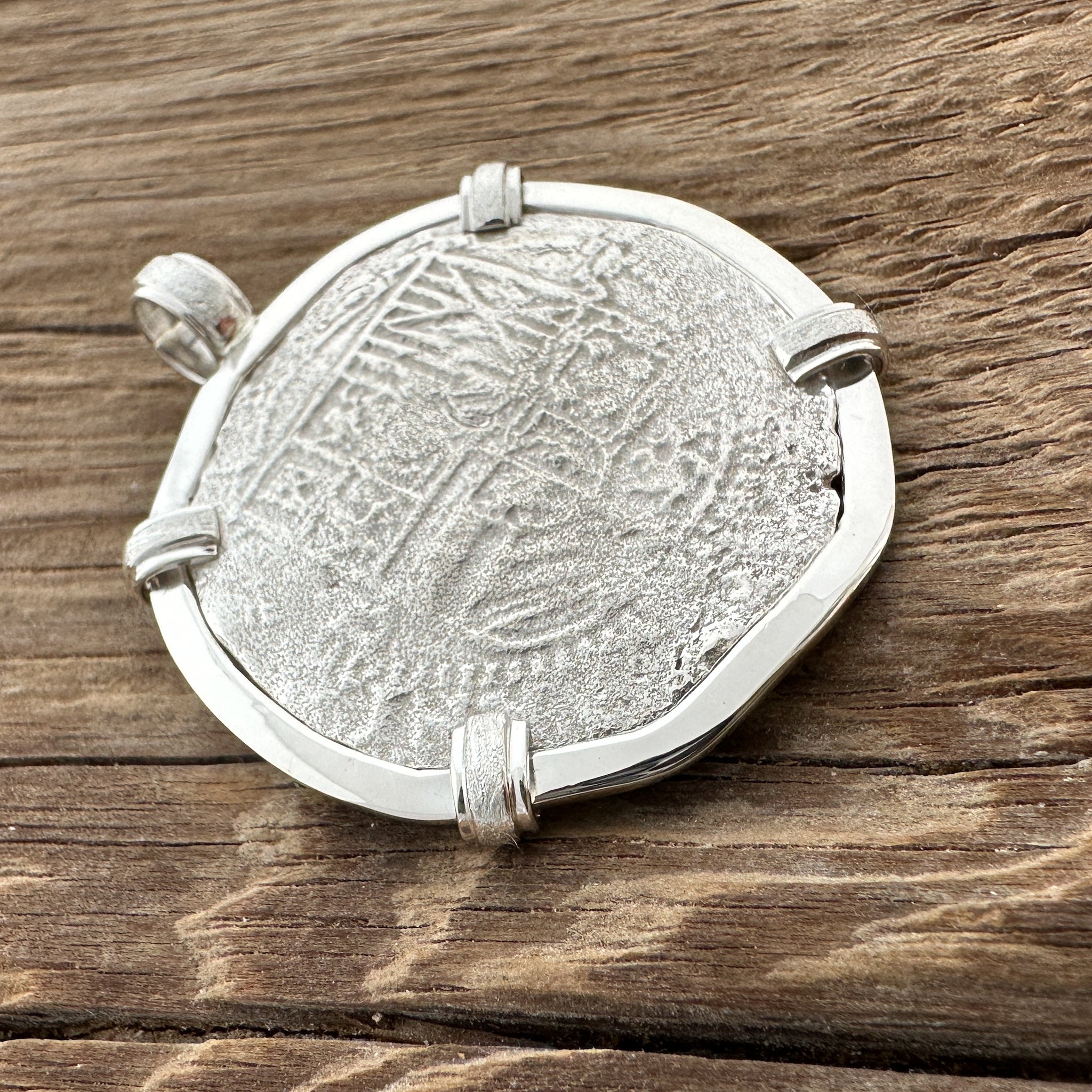 Atocha Shipwreck Coin Pendant in Silver, Grade 3, 8 Reales #86A