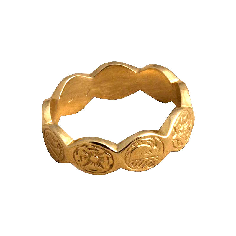 Gold Life Ring Spanish Galleon Shipwreck Re-creation – MFST