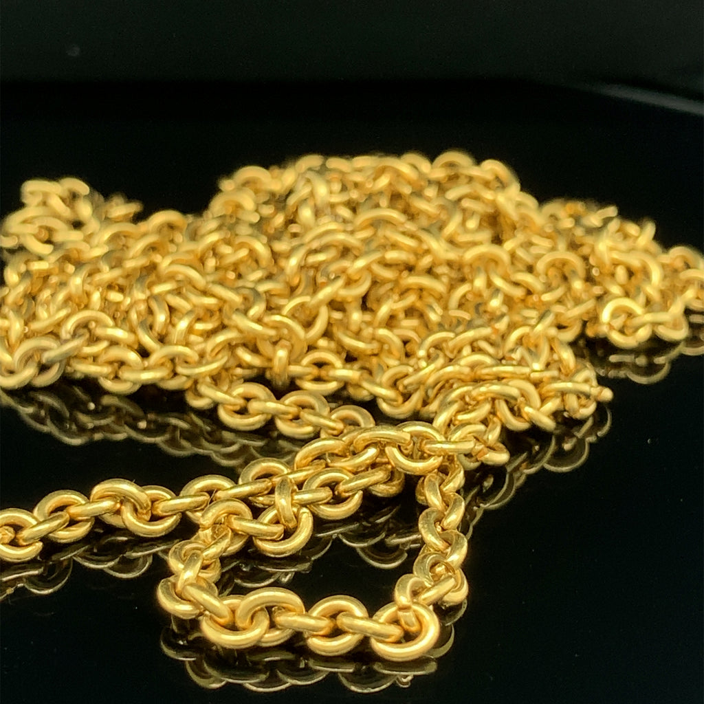 Very Rare Authentic Atocha Gold Money Chain, 56