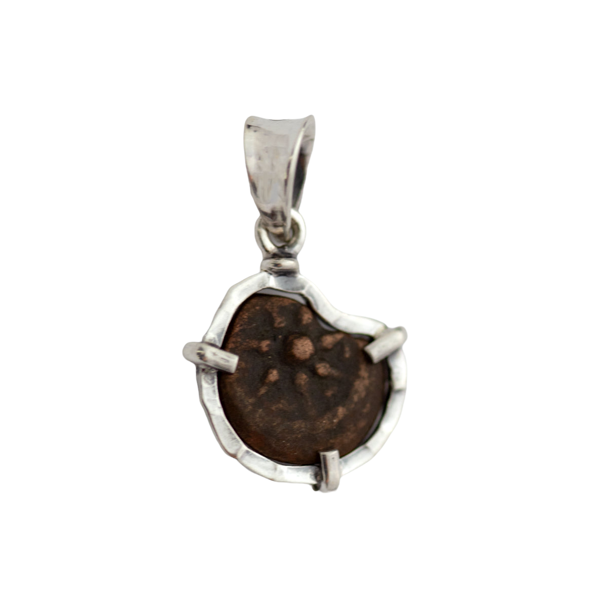 Widow's Mite Coin with Hammered Silver Wrap – MFST