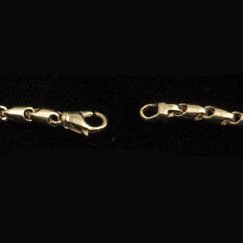 14K Gold Fancy Link 22" Chain