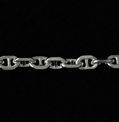 Sterling Silver Anchor Chain in size 18"